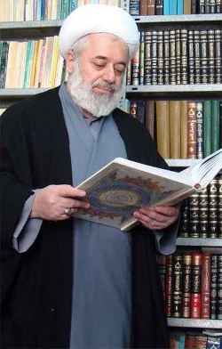صورة سماحة الشيخ حسن الأنباري